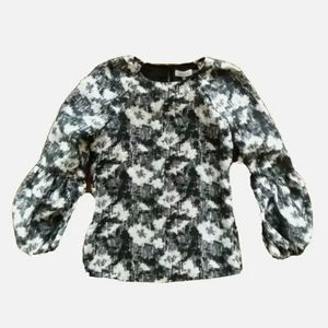 NWT Calvin Klein women's small jacquard top